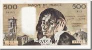 France 500 Francs Banknote, 500 F 1968-1993 ''Pascal'', 1969-01-02 -
