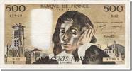 France 500 Francs Banknote, 500 F 1968-1993 ''Pascal'', 1969-01-02 -
