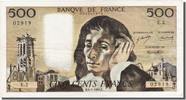 France 500 Francs Banknote, 500 F 1968-1993 ''Pascal'', 1968-01-04 -