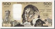 France 500 Francs Banknote, 500 F 1968-1993 ''Pascal'', 1971-12-02 -