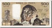France 500 Francs Banknote, 500 F 1968-1993 ''Pascal'', 1974-12-05 -