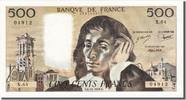 France 500 Francs Banknote, 500 F 1968-1993 ''Pascal'', 1976-11-04 -
