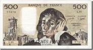 France 500 Francs Banknote, 500 F 1968-1993 ''Pascal'', 1978-10-05 -