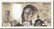 France 500 Francs Banknote, 500 F 1968-1993 ''Pascal'', 1979-06-07 -