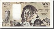 France 500 Francs Banknote, 500 F 1968-1993 ''Pascal'', 1979-06-07 -