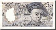 France 50 Francs Banknote, 50 F 1976-1992 ''Quentin de La Tour'' -