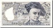 France 50 Francs Banknote, 50 F 1976-1992 ''Quentin de La Tour'' -