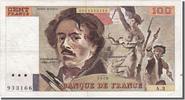France 100 Francs Banknote, 100 F 1978-1995 ''Delacroix'' -