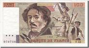 France 100 Francs Banknote, 100 F 1978-1995 ''Delacroix'' -