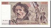 France 100 Francs Banknote, 100 F 1978-1995 ''Delacroix'' -