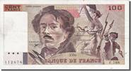 France 100 Francs Banknote, 100 F 1978-1995 ''Delacroix'' -