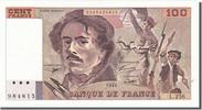 France 100 Francs Banknote, 100 F 1978-1995 ''Delacroix'' -