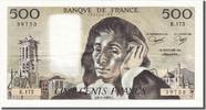 France 500 Francs Banknote, 500 F 1968-1993 ''Pascal'', 1983-01-06 -