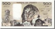 France 500 Francs Banknote, 500 F 1968-1993 ''Pascal'', 1984-07-05 -
