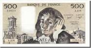 France 500 Francs Banknote, 500 F 1968-1993 ''Pascal'', 1985-01-03 -