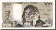 France 500 Francs Banknote, 500 F 1968-1993 ''Pascal'', 1986-02-06 -