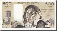 France 500 Francs Banknote, 500 F 1968-1993 ''Pascal'', 1988-03-03 -