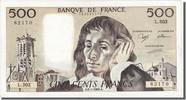 France 500 Francs Banknote, 500 F 1968-1993 ''Pascal'', 1989-07-06 -