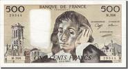 France 500 Francs Banknote, 500 F 1968-1993 ''Pascal'', 1990-02-01 -