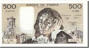 France 500 Francs Banknote, 500 F 1968-1993 ''Pascal'', 1990-07-05 -