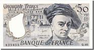 France 50 Francs Banknote, 50 F 1976-1992 ''Quentin de La Tour'' -