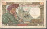 France 50 Francs Banknote, 50 F 1940-1942 ''Jacques Coeur'', 1941-07-17 -