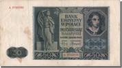 Poland 50 Zlotych Banknote, 1940-03-01 -