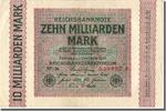 Germany 10 Milliarden Mark Banknote, 1923-10-01 -