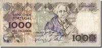 Portugal 1000 Escudos Banknote, 1990-07-26 -