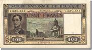 Belgium 100 Francs Banknote, 1949-06-29 -