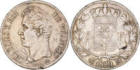 France 5 Francs Coin, Charles X, Toulouse, Silver, KM:728.9 -