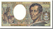France 200 Francs Banknote, 200 F 1981-1994 ''Montesquieu'' -