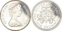 Isle of Man Crown Coin, Elizabeth II, Pobjoy Mint, Proof -