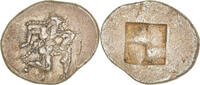 Diobol Coin, Thrace, Thasos, Silver, HGC:6-333 -