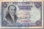 Spain 25 Pesetas Banknote, 1946-02-19 -
