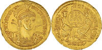 Solidus Constantius II, Arles, Very rare, Gold, RIC:234 -