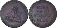 Great Britain Halfpenny Token Coin, Hull Lead Works, Hull -