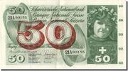 Switzerland 50 Franken Banknote, 1965-12-23 -