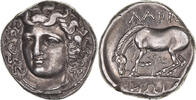 Drachm Coin, Thessaly, Larissa, Silver, HGC:4-452 -