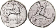 Nomos Coin, Calabria, Tarentum, Silver, HN Italy:1032 -