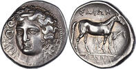 Drachm Coin, Thessaly, Larissa, Rare, Silver, HGC:4-444 -