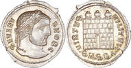 Argenteus Severus II, Serdika, Unpublished, Silver, NGC, MS★ -