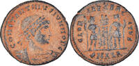 Follis Coin, Constantine II, Alexandria, Bronze, RIC:59 -