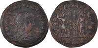 Follis Coin, Constantius II, Alexandria, Bronze, RIC:60 -