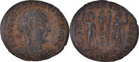 Follis Coin, Constantius II, Thessalonica, Bronze, RIC:200 -