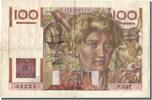 France 100 Francs Banknote, 100 F 1945-1954 ''Jeune Paysan'' -