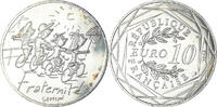 France 10 Euro Monnaie de Paris, Sempé - Été - Fraternité -