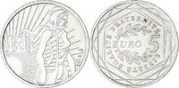 France 5 Euro Monnaie de Paris, Semeuse, Silver, KM:1534 -