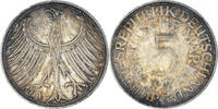 GERMANY - FEDERAL REPUBLIC 5 Mark Coin, Stuttgart, Silver -