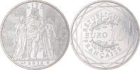France 10 Euro Monnaie de Paris, Hercule, Silver -